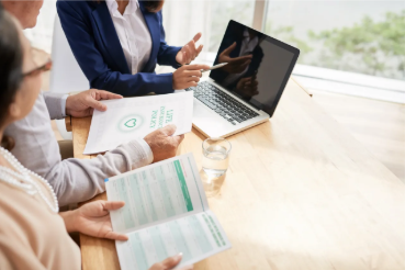 Meeting with clients